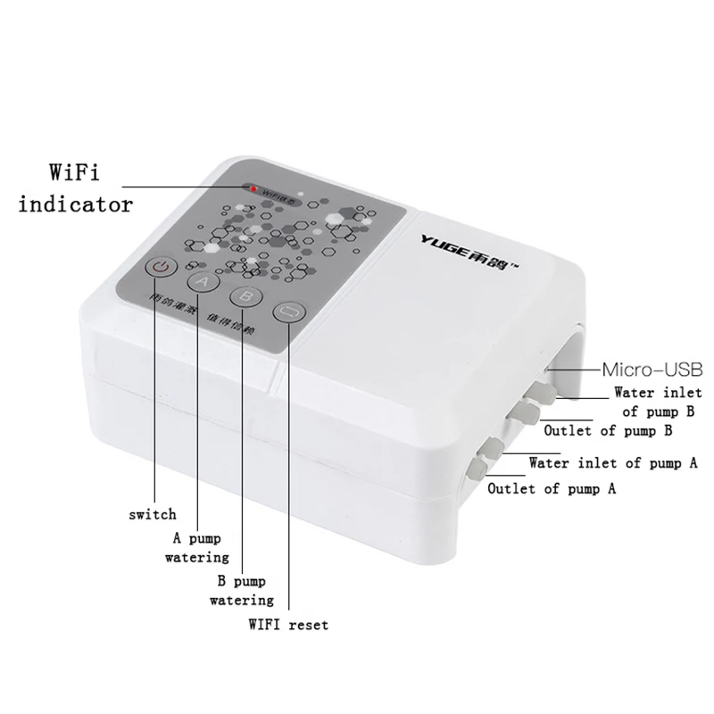 Садовый мобильный телефон с дистанционным управлением WIFI устройство полива