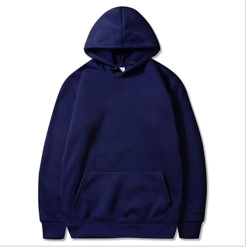 Новая повседневная розовая черная серая Синяя толстовка с капюшоном в стиле