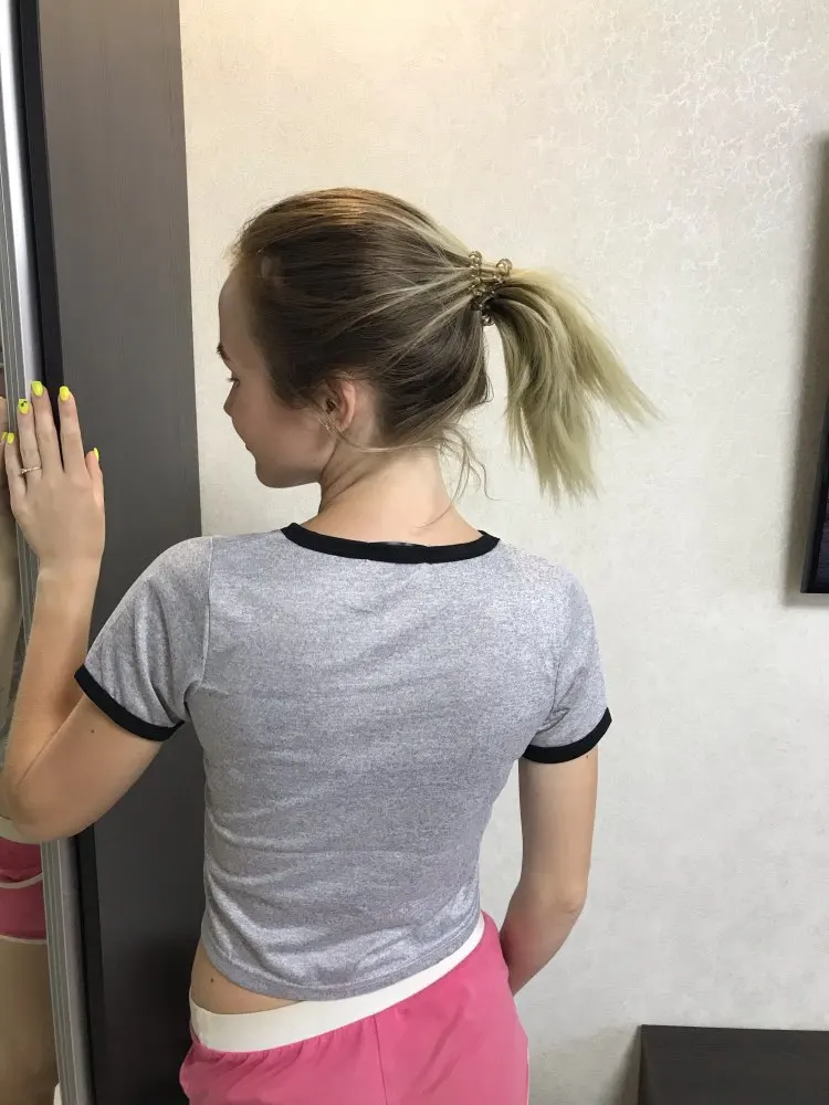 Футболка женская короткий топ Летняя Повседневная модная футболка с принтом Инопланетянина с коротким рукавом женская дешевая футболка vestidos ropa mujer T014