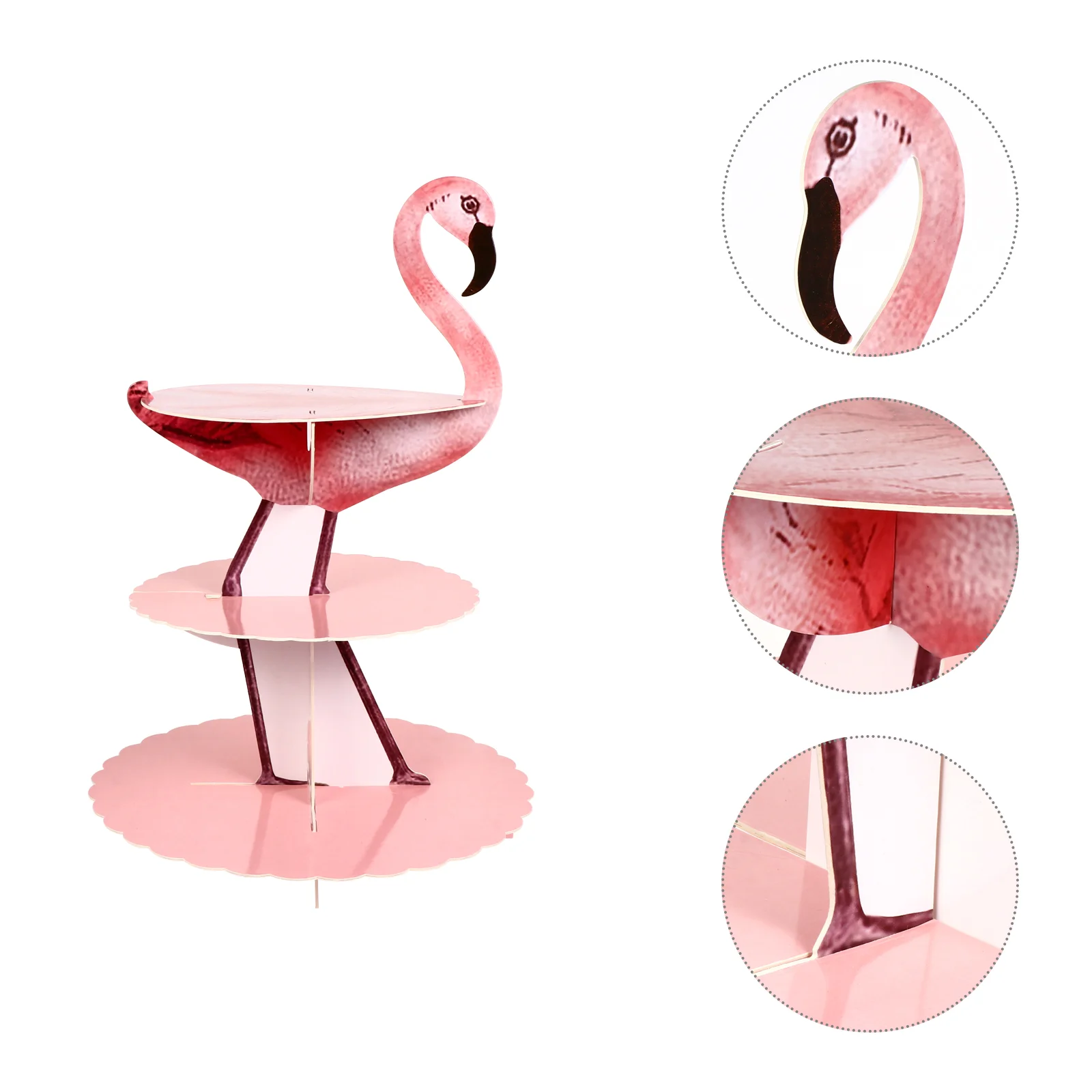 

Creative Cake Holder Delicate Cake Rack Three-layer Cake Stand Party Supplies