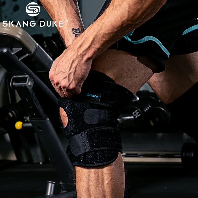 1 шт. наколенник 4 пружинных петли профессиональный спортивный защитный