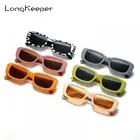 Очки солнцезащитные женские прямоугольной формы, модные роскошные брендовые дорожные, в небольшой квадратной оправе, в винтажном стиле, с защитой от ультрафиолета