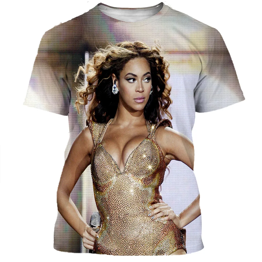 Мужская и женская футболка Beyonce/Britney spees модная уличная в стиле хип хоп с 3D принтом