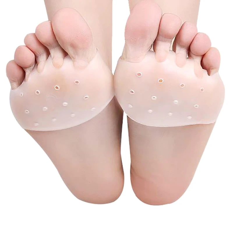 Гелевые стельки для обуви на высоком каблуке с силиконовой подкладкой дышащие