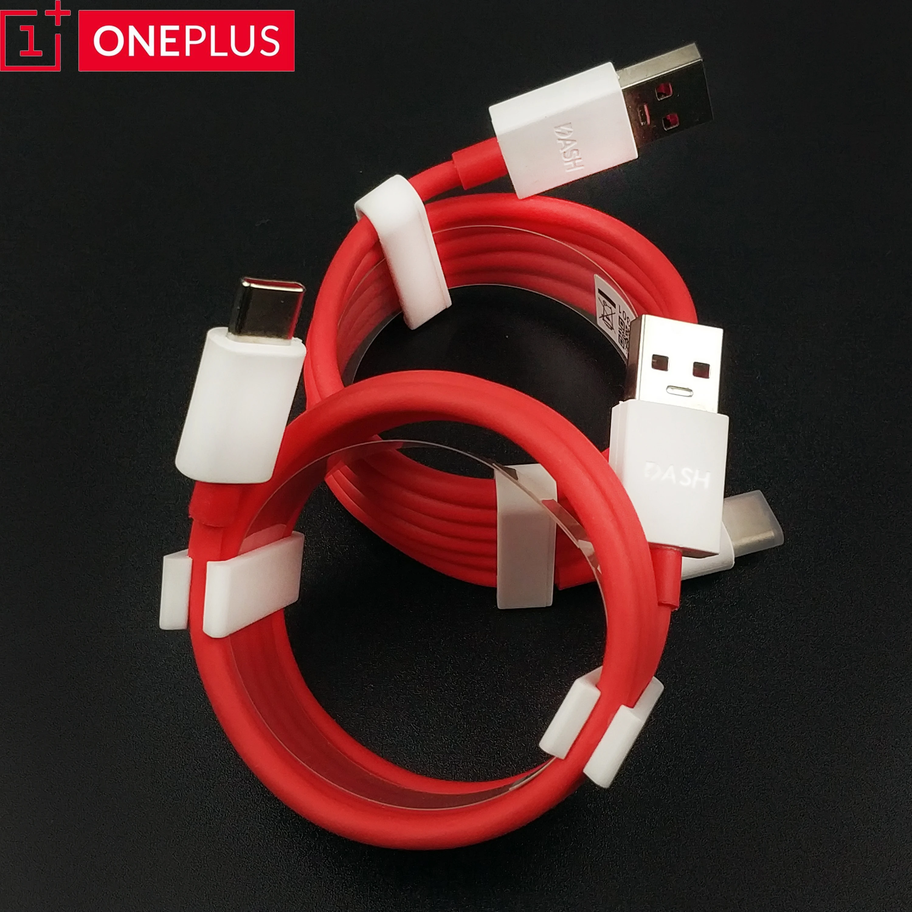 Кабель зарядного устройства Oneplus usb type-C 4A красный круглый кабель для быстрой