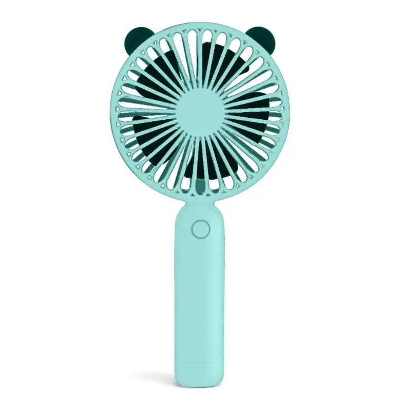 

Cute Cartoon Mini Handheld Fan Portable USB Charging Fan Air Cooler for Student