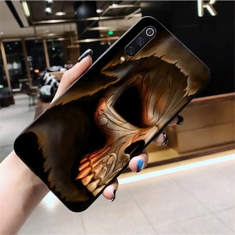 Мягкий чехол Grim Reaper Skull Skeleton для Huawei Honor 30 20 10 9 8 8x 8c v30 Lite view pro | Мобильные телефоны и