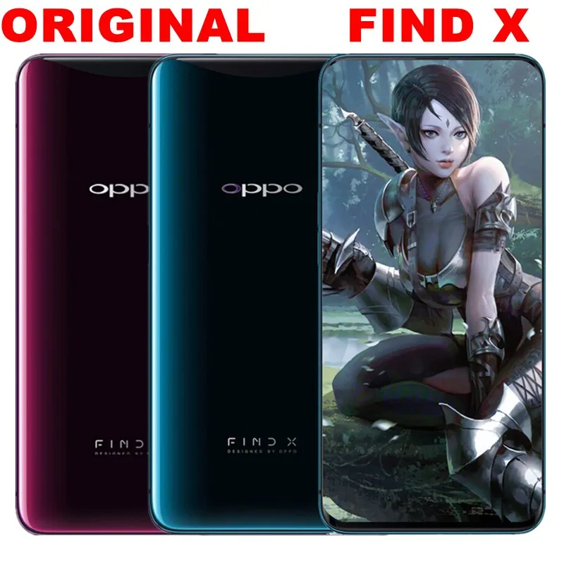 Быстрая доставка DHL новый смартфон Oppo Find X LTE Android 8 1 Snapdragon 845 распознавание лица 6 42