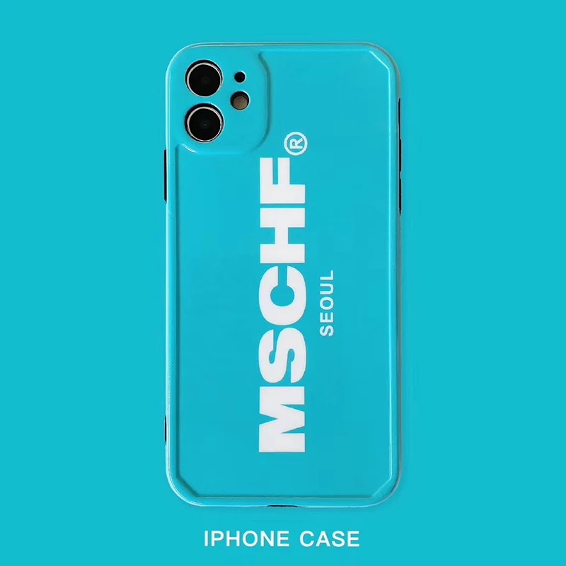 

Fashion Seoul Korea trend MSCHF green soft silicon phone case for apple iphone 7 8 Plus X XS XR MAX 11 Pro SE back cover funda