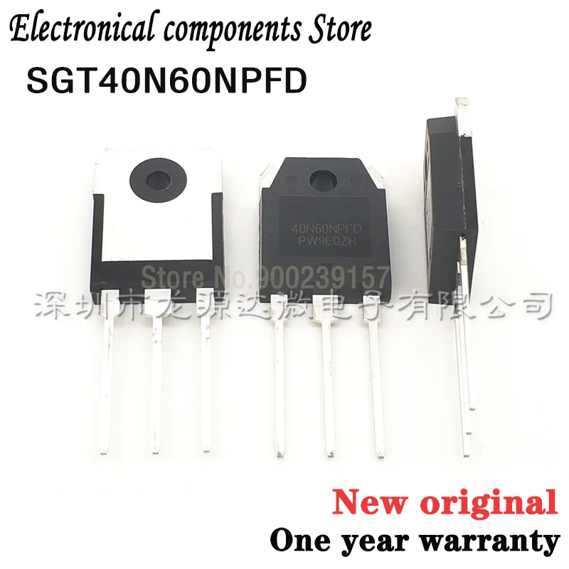 100% новый оригинальный один год гарантии 10 шт. SGT40N60NPFD 40N60NPFD TO 247 IGBT 40 А 600 в|Пульты ДУ|