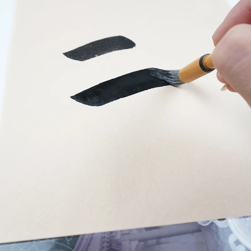 Изысканные чернила Yidege для китайской каллиграфии и тренировочная кисть создания