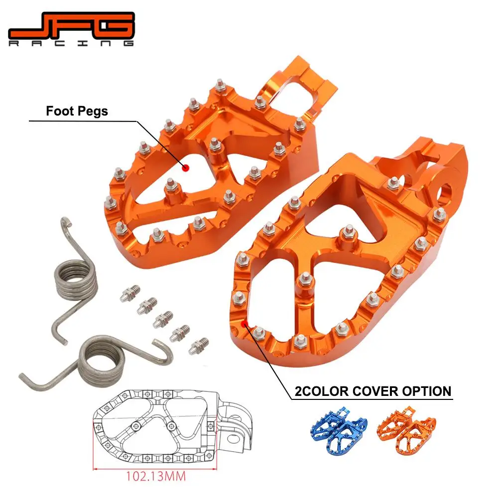 

Motorcycle CNC 2020 New Foot Pegs Footpegs Pedals For KTM SX85 SX125 SX250 SXF EXC EXCF XC XCF XCW 125 250 350 450 530 2019 2020
