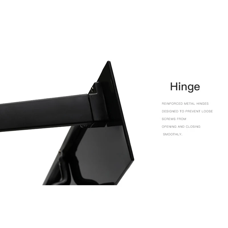 Матовый черный Защита от солнца для женщин солнцезащитные очки с квадратными