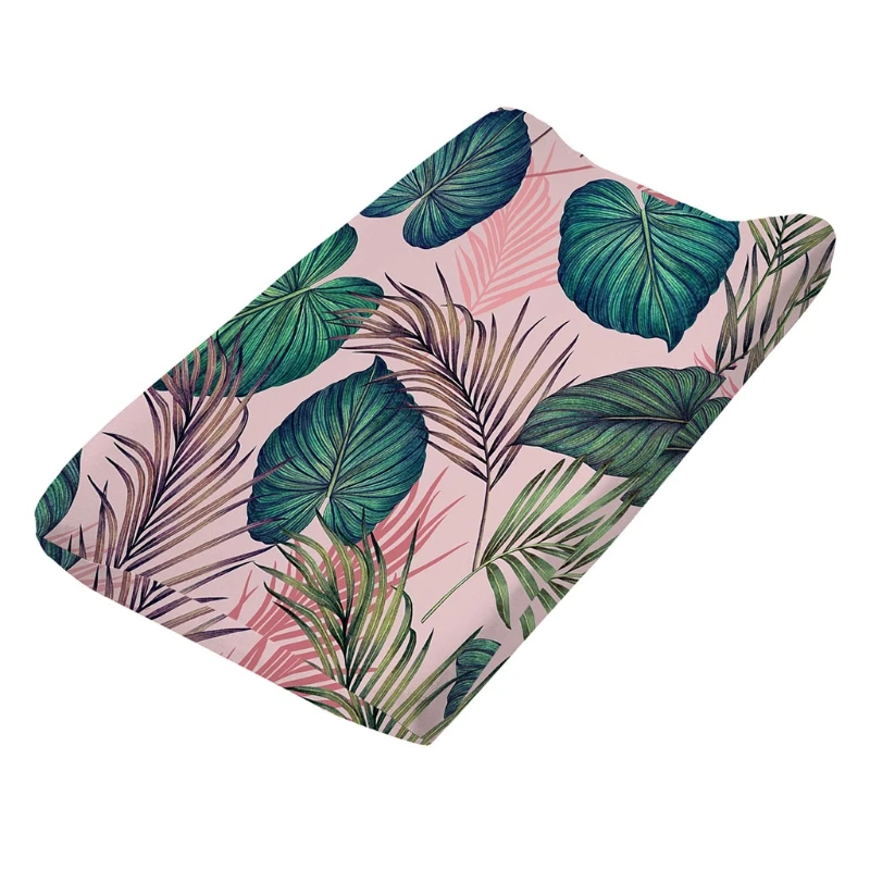 

H3CD Baby Changing Pad Cover Soft Breathable Cotton Nursery Table Sheet Print Changing Mat Protector for Infant Toddler Shower