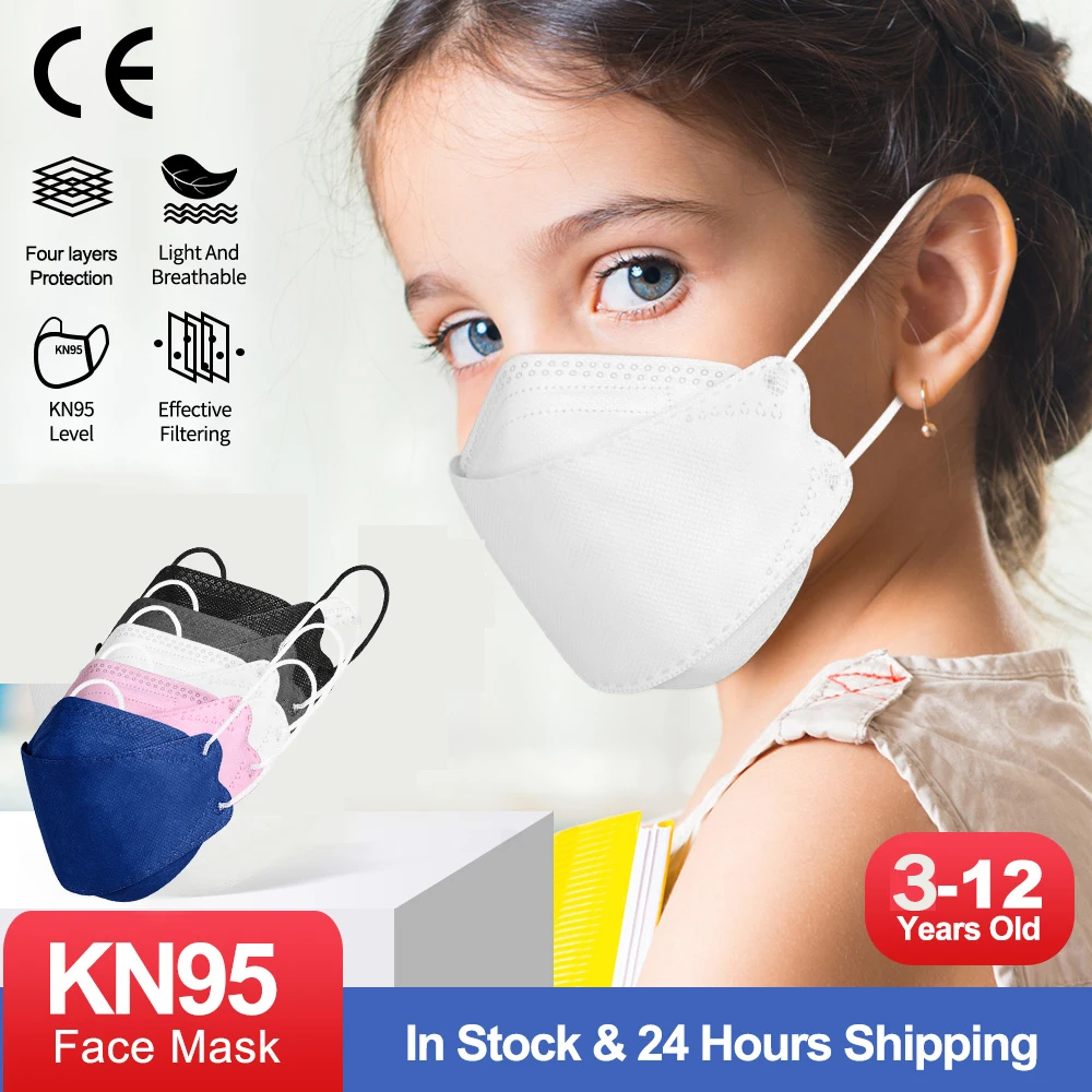 

Маска для детей ffp2 Mascarillas ffp2mask с цветовым принтом, маска для детей