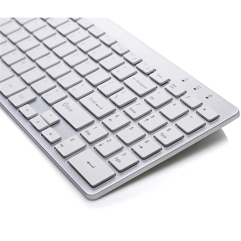 2 4G Беспроводная клавиатура мышь комбинированная Бесшумная игровая для Macbook Lenovo