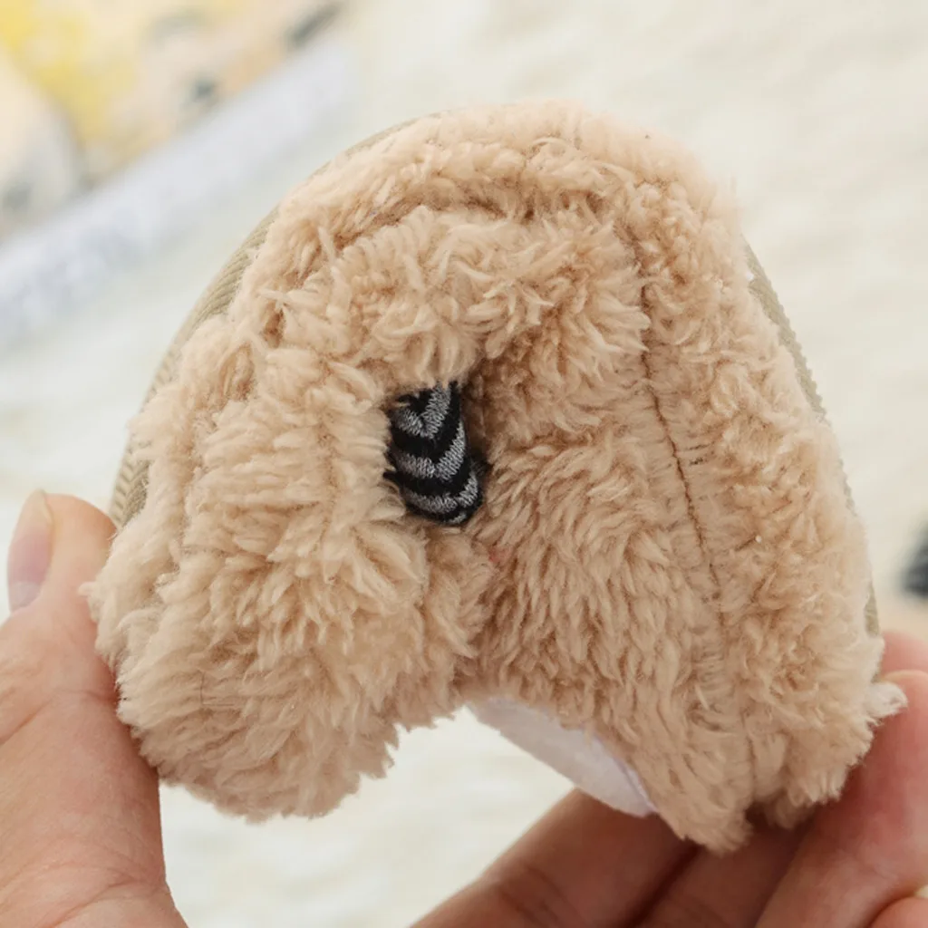 Теплая обувь для маленьких детей мягкие тапочки на подошве с рисунком мальчиков