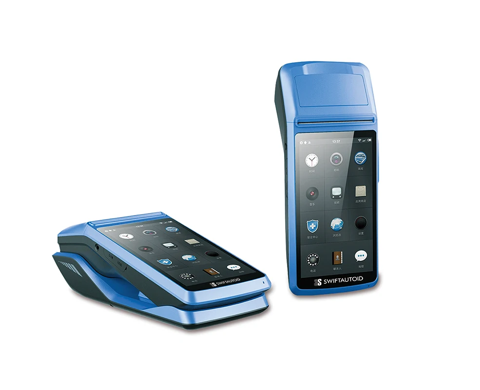 SwiftautoID SP520 Android Pos терминал NFC Bluetooth Wi Fi высокопроизводительный Термальный чековый
