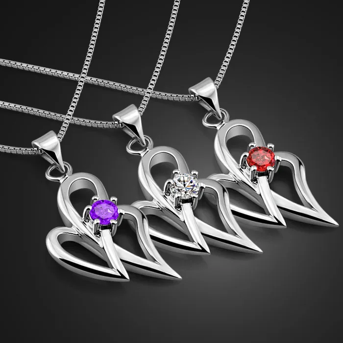 Богемное искусственное простое циркониевое ожерелье с кулоном до ключиц