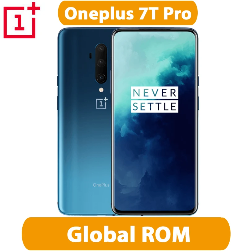 OnePlus 7T Pro смартфон с 6 18 дюймовым дисплеем процессором Snapdragon 2019 Plus ОЗУ 8 Гб ПЗУ 855 ГБ