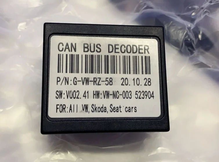 Подъемник VW RZ 58 CANBUS BOX для Android Volkswagen Skoda Seat DVD Автомобильный медиаплеер