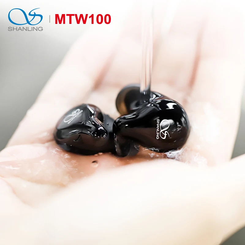 Shanling MTW100 TWS настоящие Беспроводные Bluetooth 5 0 спортивные наушники HiFi аудио с Ноулз
