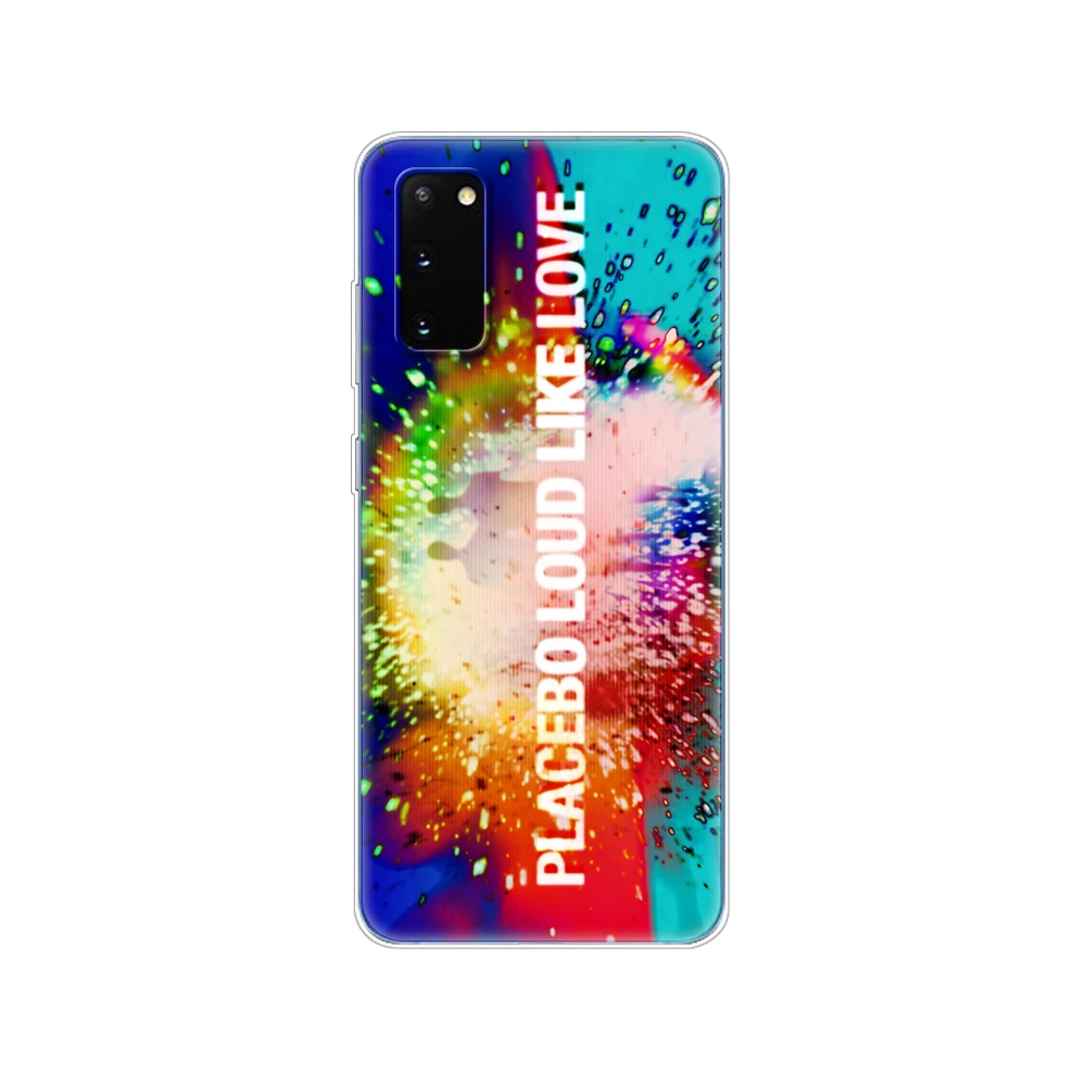 Силиконовый чехол для телефона Samsung Galaxy S20 Plus Ultra S10 Lite Note 10 Plus Placebo Rock Band.