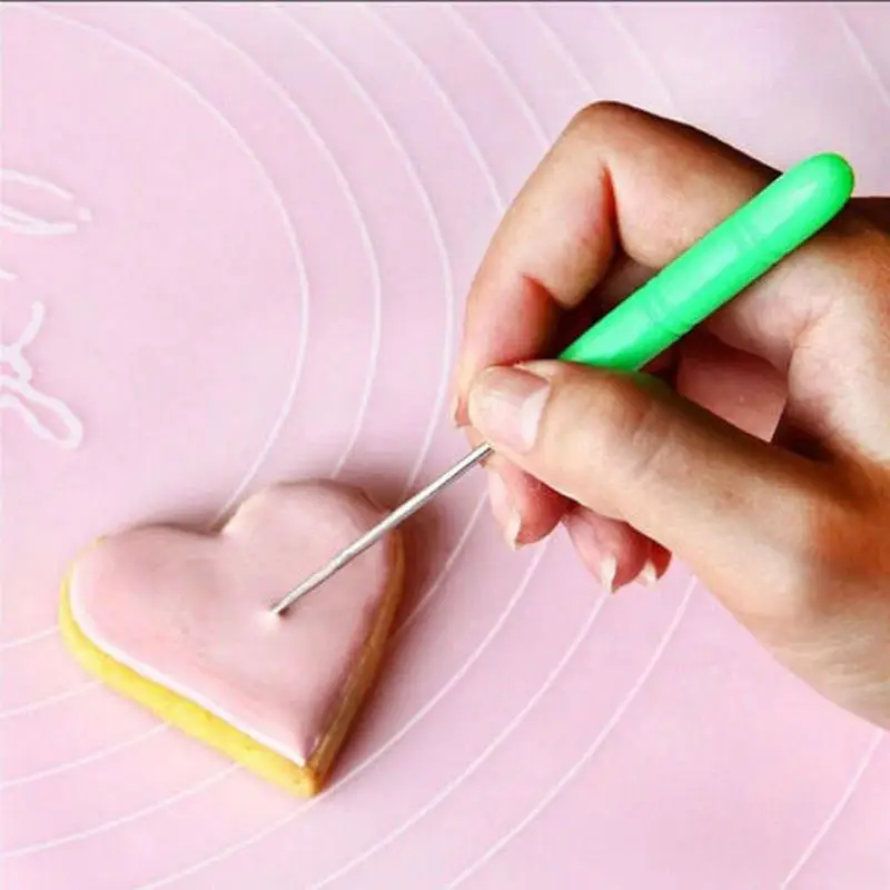 Sugarcraft помадка для украшения торта печенья резьба маркировочные узоры Scriber Bubble