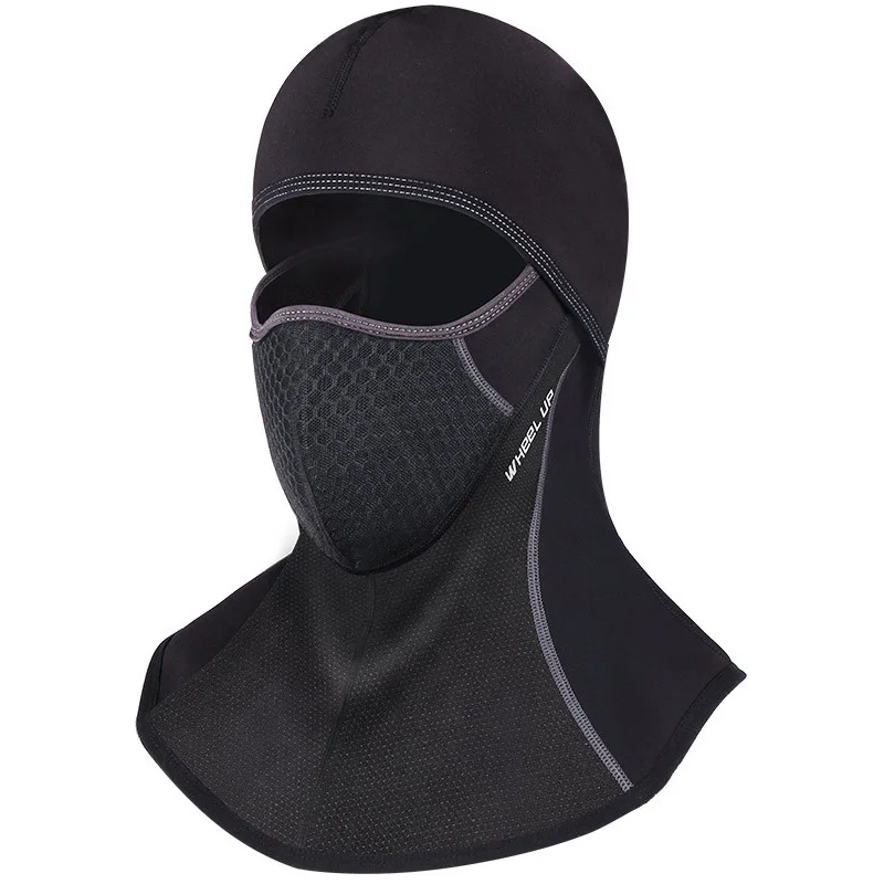 

Winter Thickened Velvet Padded Motorcycle Scarf Head Cover Thermal and Windproof Cold-Proof Skiing Cycling Mask