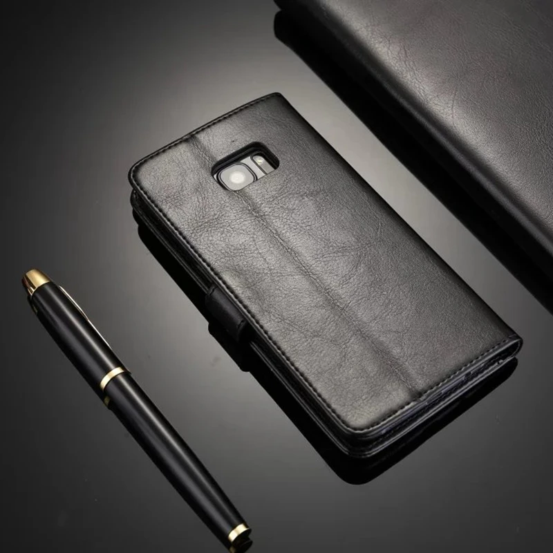 Классический Кожаный чехол бумажник для Samsung Galaxy S8 S9 S10 Plus Note 10 Pro A6 A8 J4 J6 A7 A9 2018 A 20 30