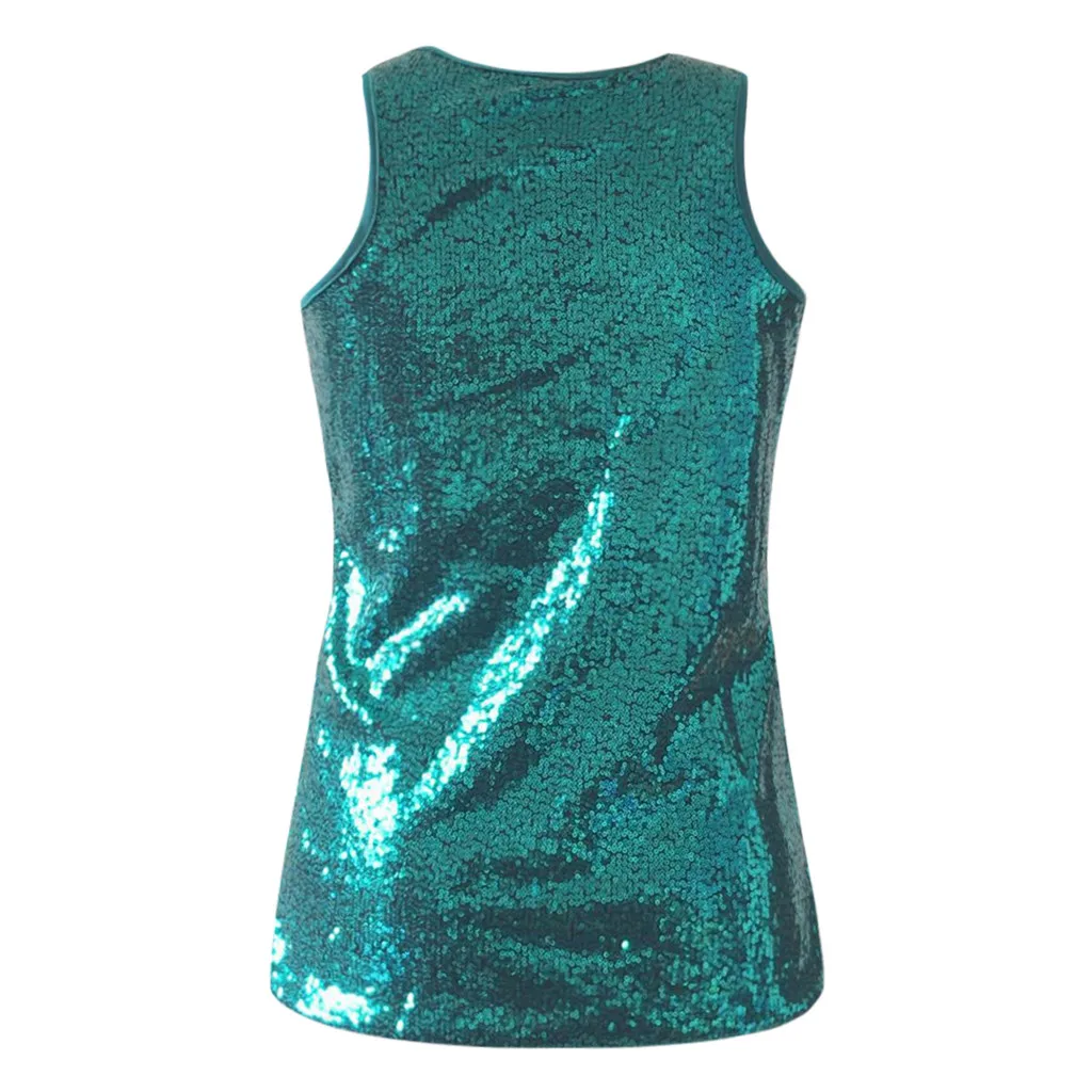 Женская майка блестящая с блестками и ремешками женская сексуальная v-образным