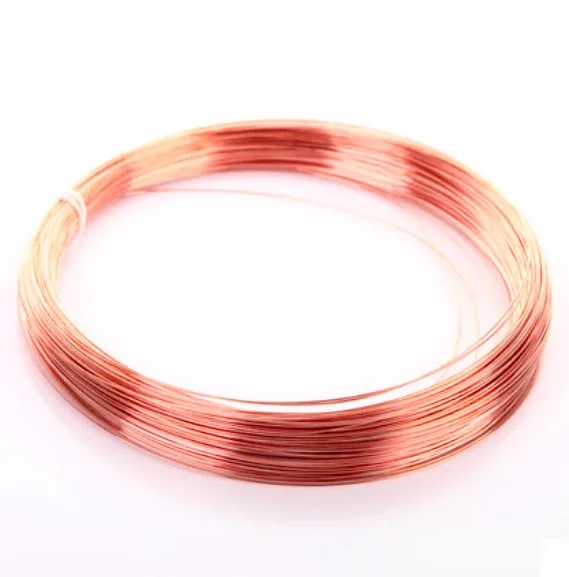 

20meters/lot Diameter:0.5mm Copper Wire Red Conductive Copper Wire