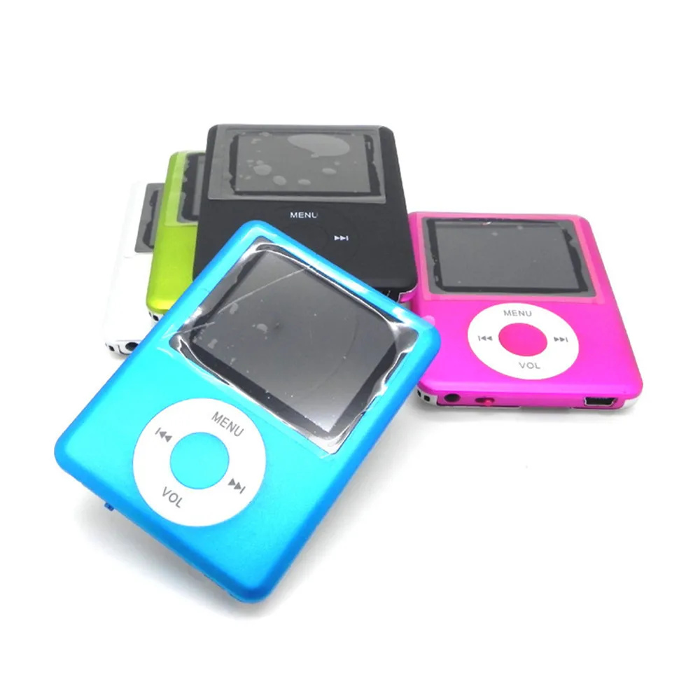 Горячий USB цифровой mp3-плеер тонкий 1,8 дюймовый плеер с ЖК-дисплеем видео игры кино радио FM 3th поколение плеер Поддержка micro SD карты