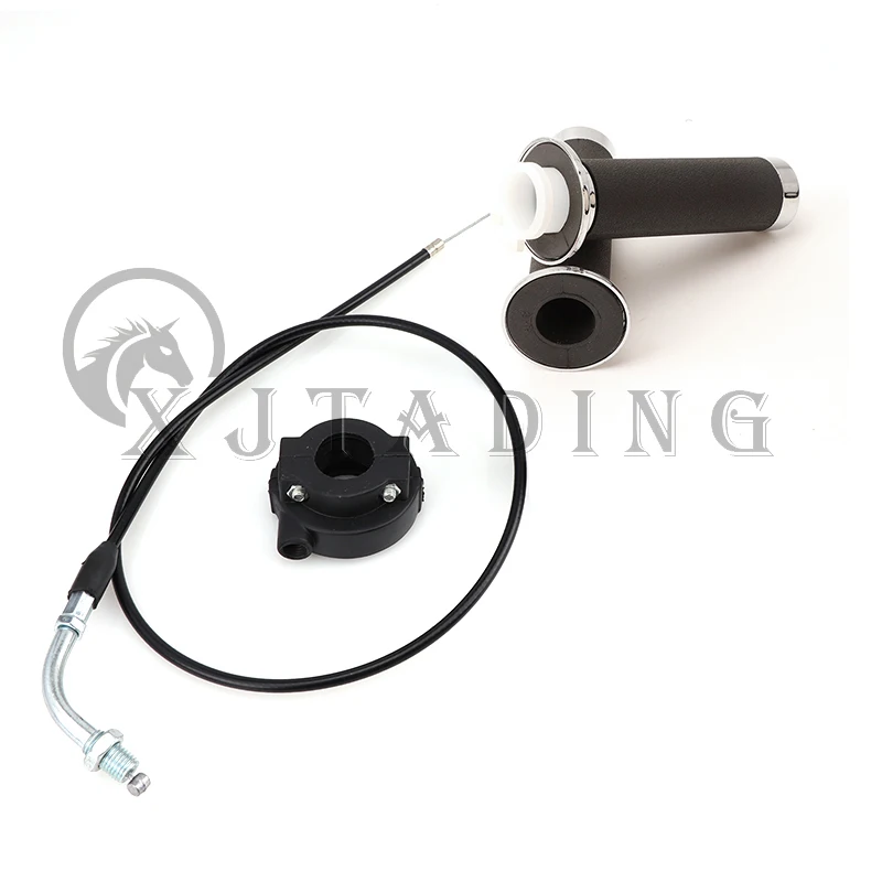 

22mm 7/8" with throttle cable acceleration hand grip for ATV 110cc-250cc off-road motorcycle grip throttle turn Parts