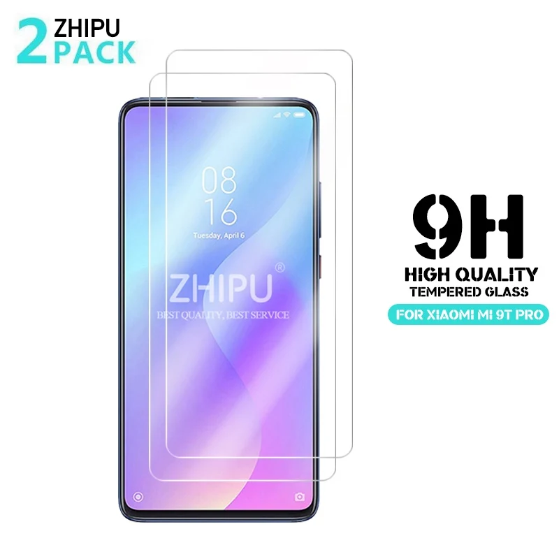 2 шт. закаленное стекло для Xiaomi Mi 9T Pro Защитное экрана 2.5D 9H Mi9T защитная