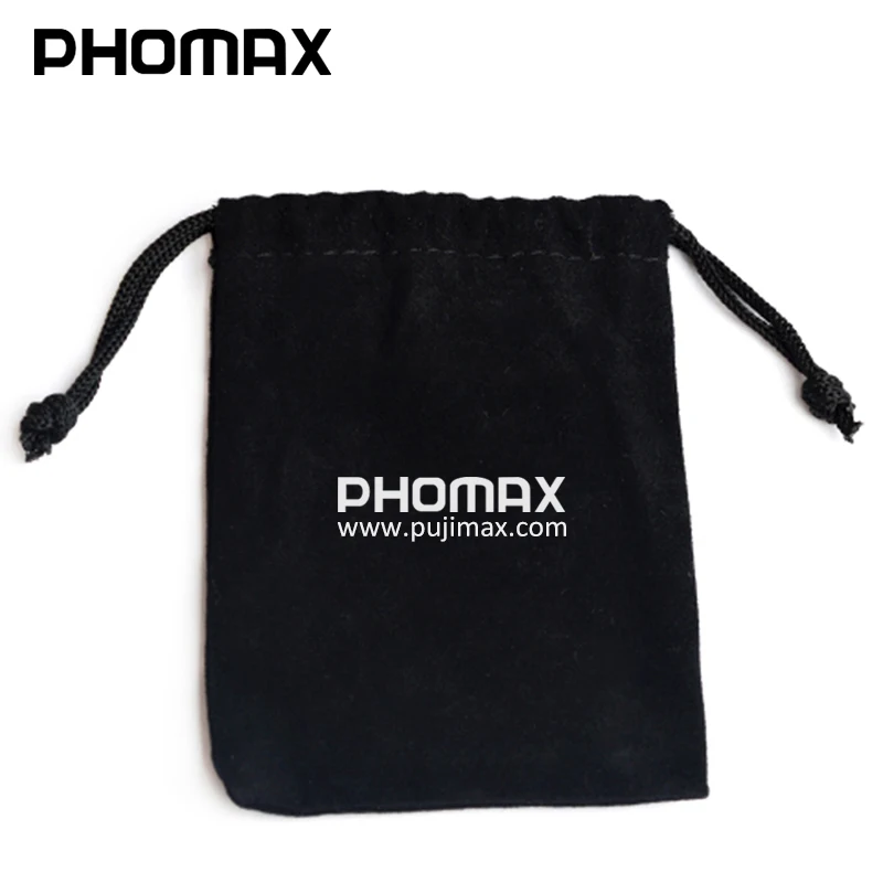 PHOMAX – sac de rangement en velours souple pour écouteurs  petit sac de protection pour accessoires