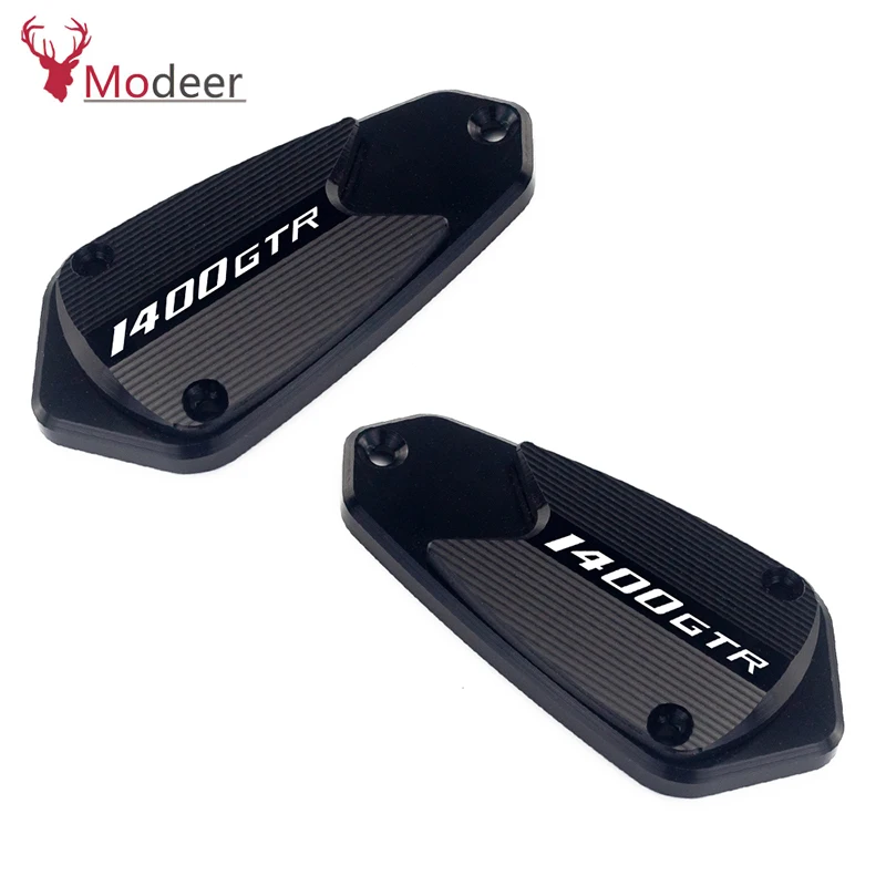 Аксессуары для мотоциклов, левый и правый для Kawasaki GTR1400 2007-2021 GTR 1400, крышка бачка для жидкости главного тормозного цилиндра сцепления