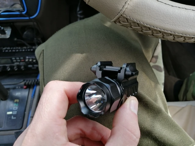 TrustFire G01 фонарь для ружья светодиодный тактический фонарь 2-Mode 320LM Военная подсветка для оружия пистолет ружейный фонарь световые фонари