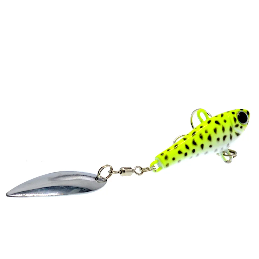 5 шт./лот 20 г Вибрирующая задняя спиннинговая приманка блесна металлический джиг