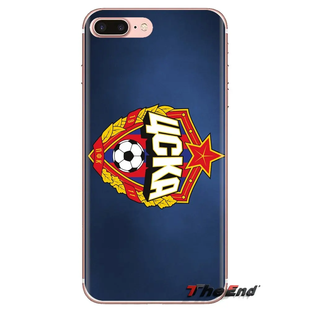 Силиконовый чехол сумка ЦСКА МОСКВА основной логотип России для LG Spirit Motorola Moto X4 E4