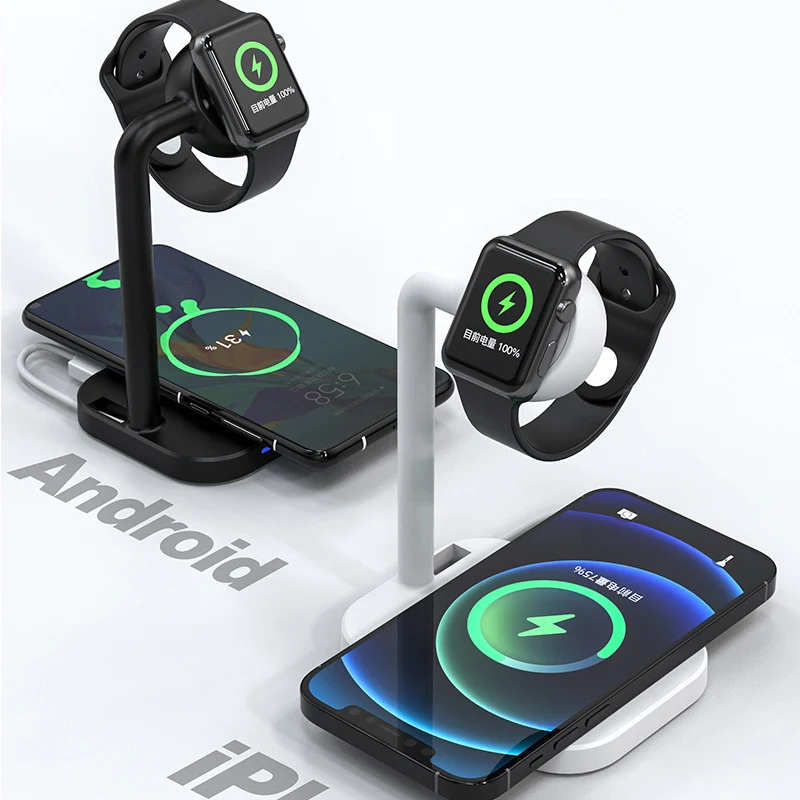 

Wireless Charger for iphone 13/12/11 Wireless Watch Charger Wireless Chargers Suitable for Samsung Galaxy Huawei Mobile Phone