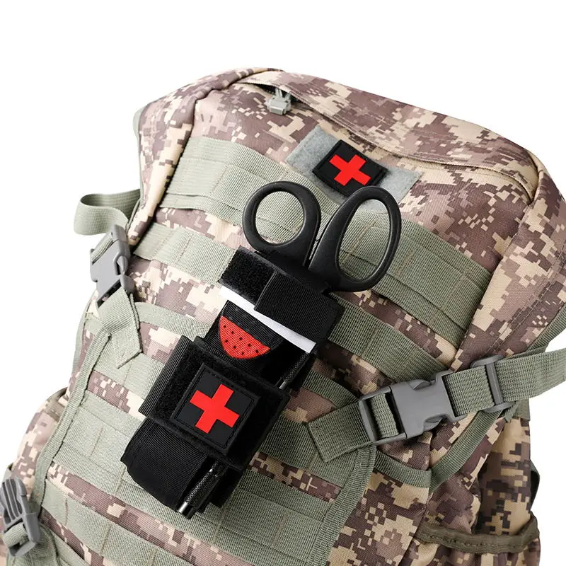 

Tactical First aid kit, Can matchTourniquet Shear Tactical Pouch / Belt Ideal gift for First Aid