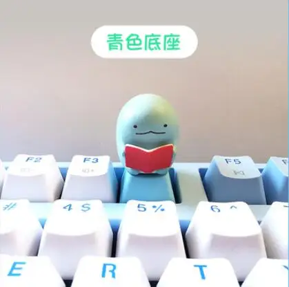 anime gaming keyboard keycaps for mechanical keyboard white keycaps cartoon resin key cap resin 1pc free global shipping