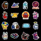 Среди нас стикер случайный 50 шт. экшн-фигурки вокруг мультфильмов водонепроницаемые стикеры детский подарок на Рождество День рождения