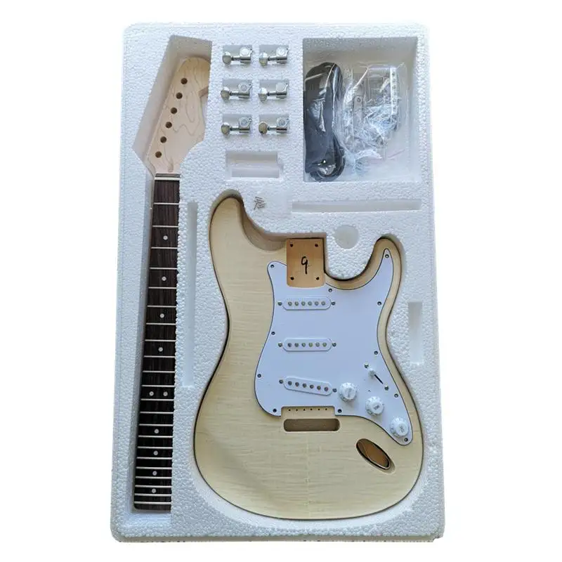 Материалы для изготовления электрогитары аксессуары тигровая кожа клен твердая