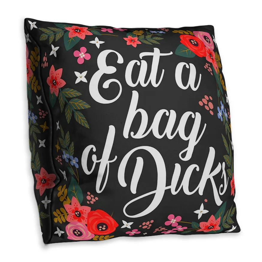 Наволочка с цветочными узорами фрукты собак тропический подушки для растений