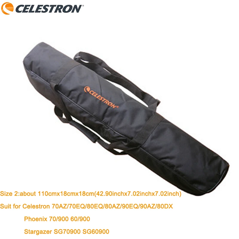 Астрономический телескоп Celestron 98-110 см Фотосумка из ткани Оксфорд с мягким