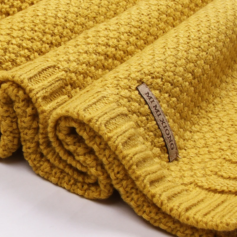 

Hot Sale Soft Knitting hold Baby Blankets Newborn swadding Sleeping Bag For Girl Infant Crib Nap Children Air Conditioner Quilt