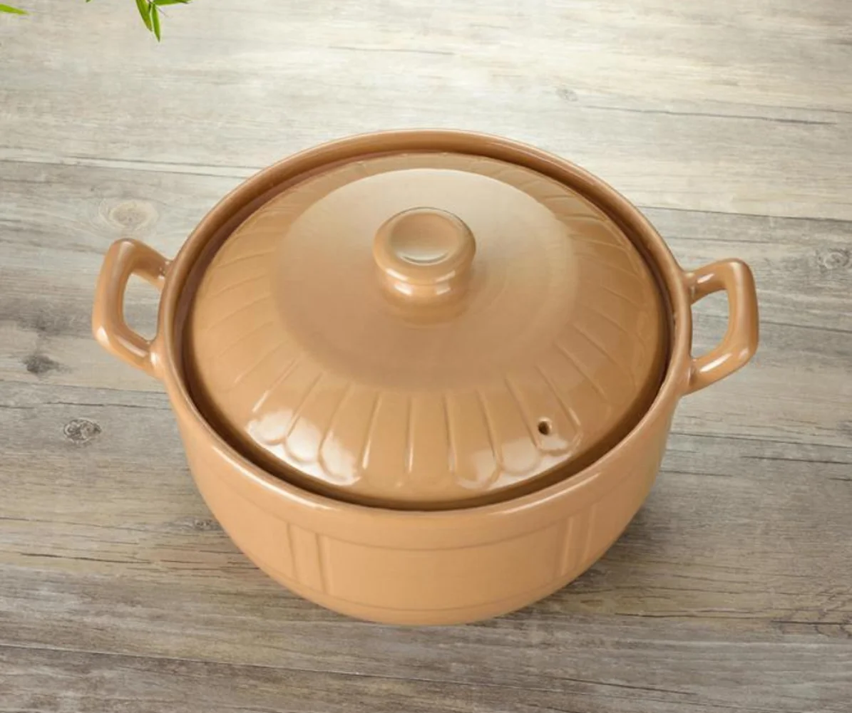 

Household Kitchen Soup Pot High Temperature Open Flame Ceramic Cooking Pot Steamer Casserole Multifunctional Cookware