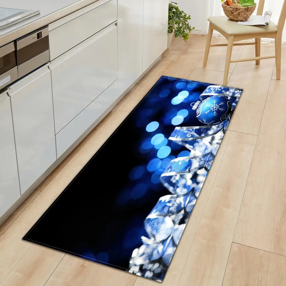 Веселые рождественские подарки ковер для гостиной коврик ванной дома